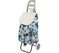 Тележка с сумкой Рыжий кот A204 Незабудки, 25 кг 0  93579