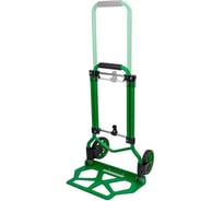 Тележка ручная складная с телескопической ручкой Rockforce (г/п80кг,420х420х985мм-в разложенном полож.,420х280-рабочая площадка, 150мм-Ø колес) RF-GZS80S(57756)