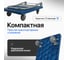 Тележка платформенная RAD FD 150 740x480 мм 71038601 8