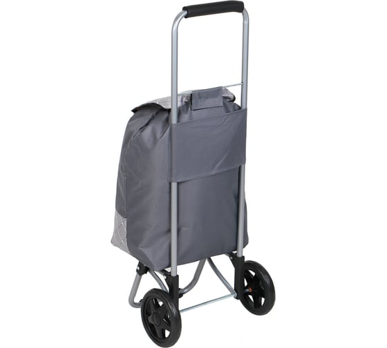 Тележка + сумка VETTA до 30 кг, 30x22x86 см, 21 л, брезент, колеса ЭВА d14,5 см, 1 цвет 467-249