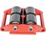 Подкатной каток Nu-Lift грузоподъемность 6т,4 ролика CTA-4 3
