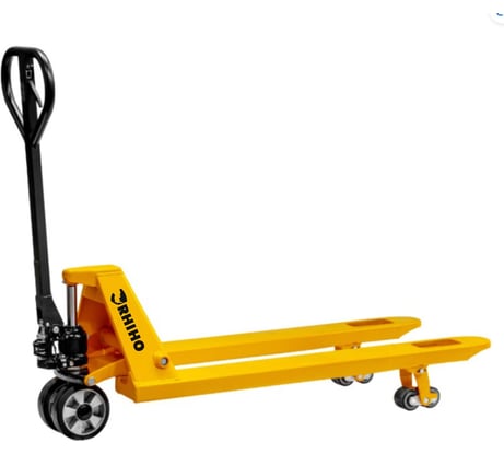 Гидравлическая тележка RHIHO с резиновыми колесами 2500 RDP 2.5RDP