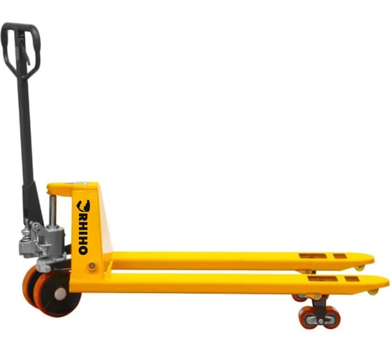 Гидравлическая тележка RHIHO Plus 2500 PDP полиуретановые колеса P2.5PDP