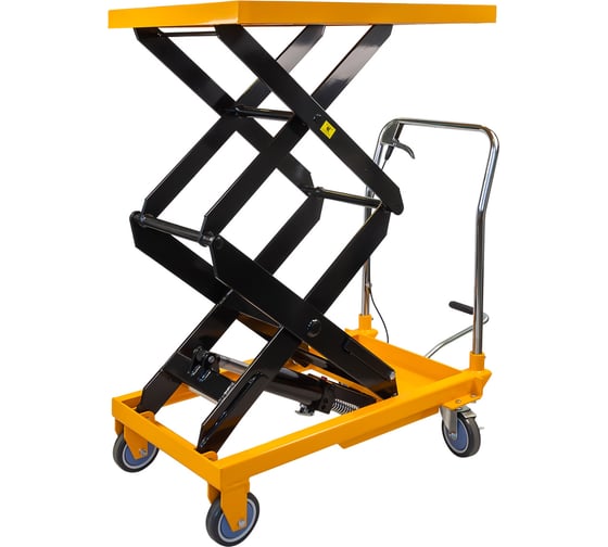 Подъемный гидравлический стол JCB г/п 300кг h min 350мм, h max 1285мм, платформа 820x520мм JCB-TP04001(59937)