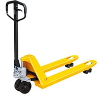 Гидравлическая тележка TOR RHP BF 2500, 1150х450 мм узковильная полиуретан. колеса 1010176