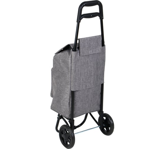 Тележка + сумка VETTA до 30 кг, оксфорд 300D, 35x92x30 см, сумка 30x45x21 см, 32 л, колесо ЭВА 15 см 467-020