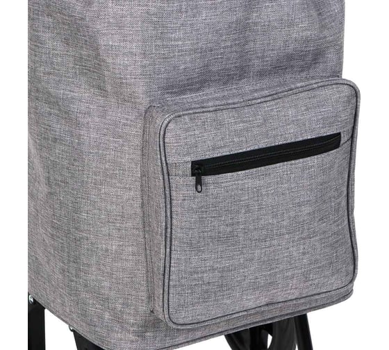 Тележка + сумка VETTA до 30 кг, оксфорд 300D, 35x92x30 см, сумка 30x45x21 см, 32 л, колесо ЭВА 15 см 467-020
