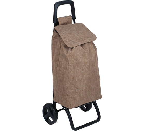 Тележка c сумкой VETTA до 30 кг, оксфорд 300D, 95x41x33 см, сумка 36,5x23x57 см, 45 л, колесо d17 см 467-236
