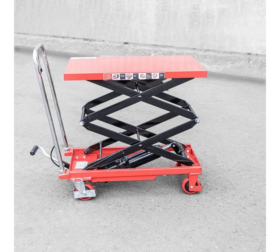 Гидравлический подъемный стол передвижной OXLIFT OXFD-15 1260 мм, 150 кг 700061