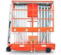 Подъемник мачтовый телескопический TOR 200 кг, 8 м, GTWY8-200S AC 220V 2-мачтовый, от сети, G 1015948
