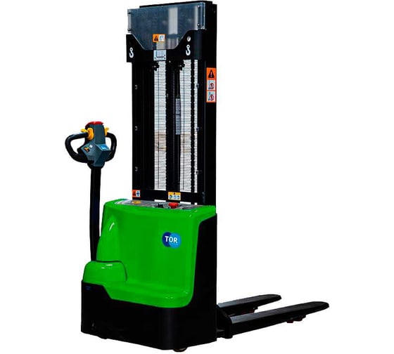 Штабелер самоходный TOR 1.5 т, 3.5 м WS15H-3500SC PRO Li-ion 24/60 В/Ач контр. скорости подъема 1048092 1
