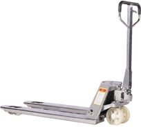 Тележка гидравлическая TOR 2500 кг 1150 мм WH-25S нержавеющая сталь (нейлоновые колеса) 1042804