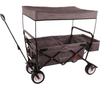 Ручная серая тележка с навесом FUXTEC FX-JW-76CG