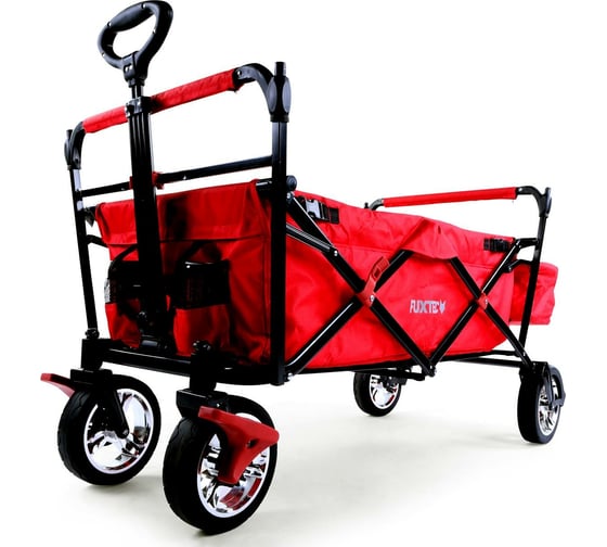Ручная красная тележка с навесом FUXTEC FX-CT-500ARB