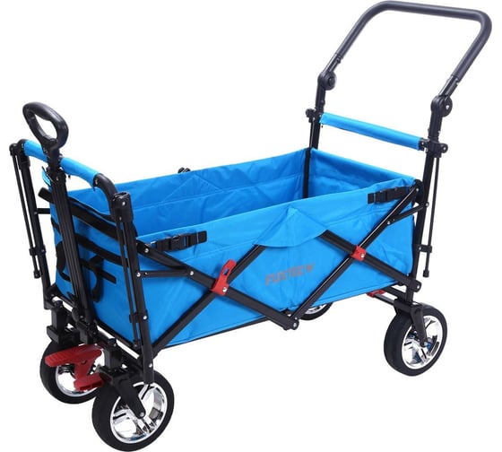 Ручная бирюзовая тележка с навесом FUXTEC FX-CT700T 1