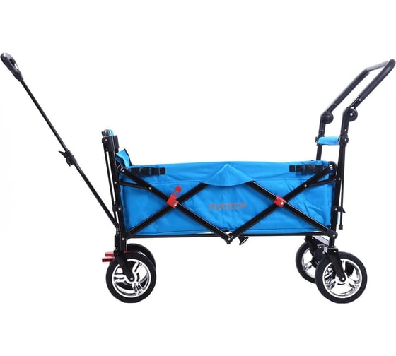 Ручная бирюзовая тележка с навесом FUXTEC FX-CT700T