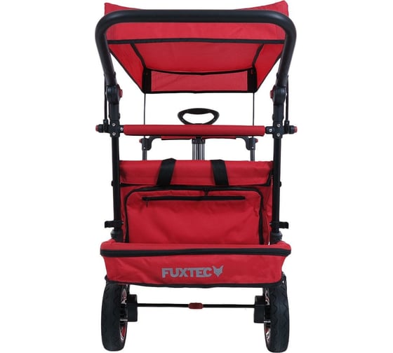 Ручная красная тележка с навесом FUXTEC FX-CT800R