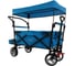 Ручная бирюзовая тележка с навесом FUXTEC FX-CT800T 4