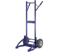 Тележка грузовая двухколесная RUSKLAD для шин и колес с захватами, 656x710x1346 мм, колеса вспененный полиуретан d260мм ТДШ 01 полиуретан