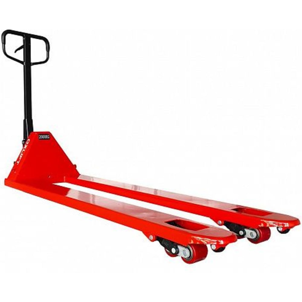 Ручная гидравлическая тележка OXLIFT OX20-L2000 Длинновильная 2000 мм ...
