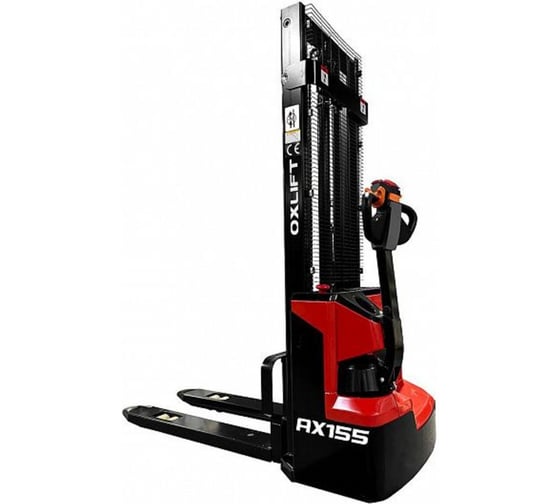 Самоходный штабелер OXLIFT AX155 2500 мм 1550 кг Gel 120Ah 792779 1
