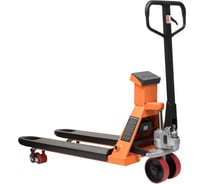 Гидравлическая тележка Gigant с весами, 2000кг, 1150x550мм, полиуретановые колеса JHPT2000-1150-W