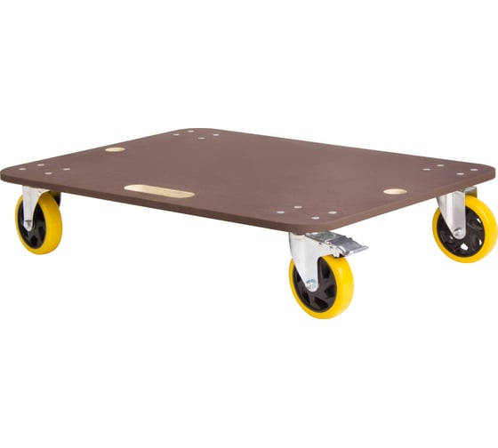 Платформенная тележка MOVERPLAT MEDIUM-L-125-PVC 1