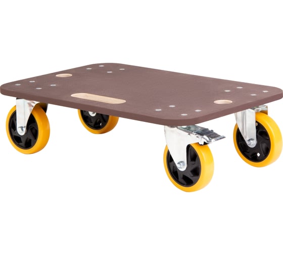 Платформенная тележка MOVERPLAT MEDIUM-M-125-PVC 1