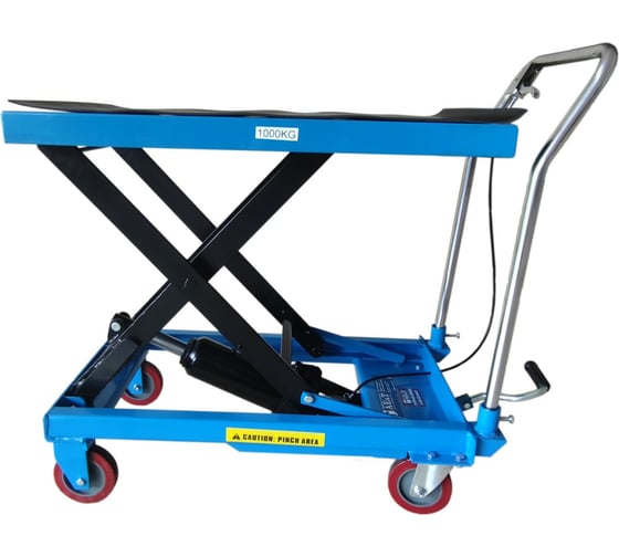 Гидравлическая платформенная тележка AE&T 1000 кг TLF-100