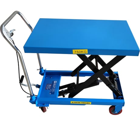 Гидравлическая платформенная тележка AE&T 750 кг TLF-75