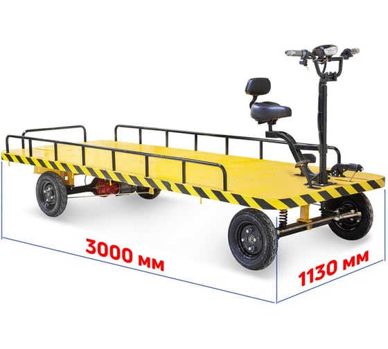 Платформенная тележка электрическая Rutrike СКЛАД 3000 025221