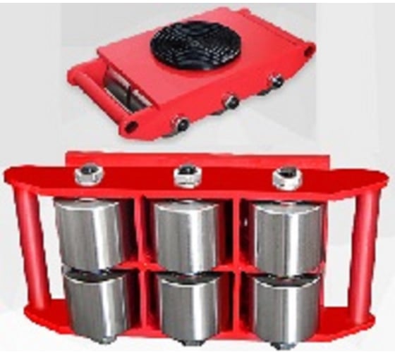 Каток NU-LIFT грузоподъемностью 8т , 6 роликов , Модель Steel roller СТА-6S