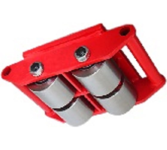 Подкатной каток NU-LIFT грузоподъемностью 6т,4 ролика, Модель Steel roller CTA-4S