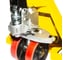Тележка гидравлическая WILMART BF25 1800x550 усиление 140см желтая (PU) HP-30-30CM-1800PUB-Y 4