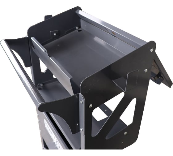 Тележка диагностическая сборная KraftWell KRW3D-CAB