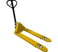 Тележка гидравлическая WILMART (рохля) 2-х тонная, вилы 1150 мм, колесики нейлон желтая (HP-20-30NYD) HP-20-30NYD-Y