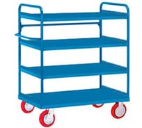 Тележка платформенная МосТележка 4-х ярусная 820x1220 ТЯС4-12282