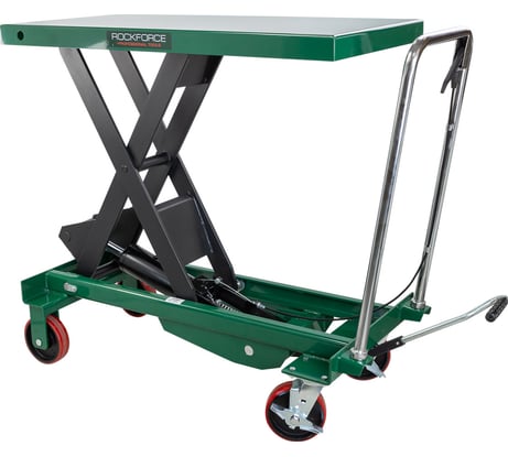 Тележка подъемная гидравлическая Rockforce 1000кг RF-SPT 1000A(66091)
