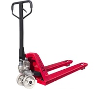 Гидравлическая тележка PROLIFT AC 25, 2500 кг, 1150х550мм, нейлон.колесо,дв.нейлон.ролик цвет красный AC 25-1150x550-N/N-R