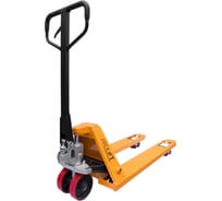 Гидравлическая тележка PROLIFT AC 25, 2500 кг, 1150х550мм, пол.колесо,дв.пол.ролик, цвет желтый AC 25-1150x550-P/P