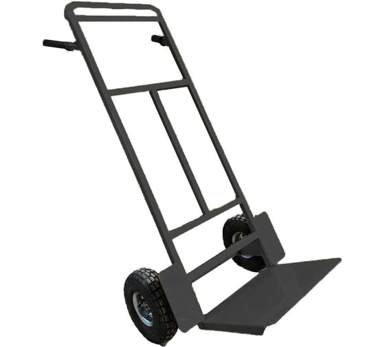 Тележка грузовая ручная droneshub 2х колесная ТГР-250 черная ДХ_120820255 1