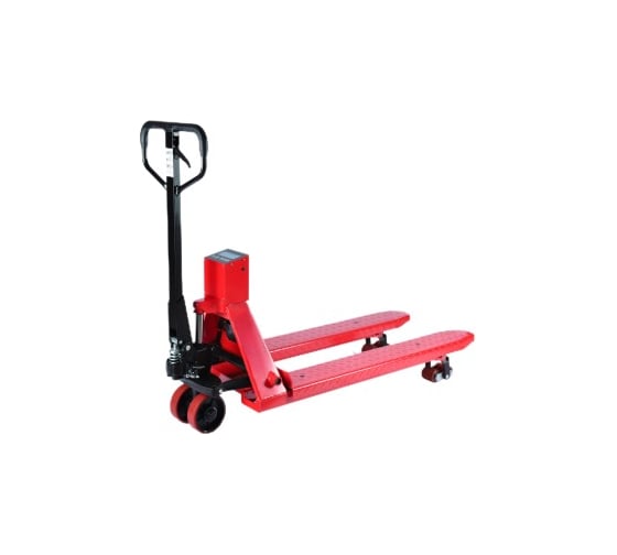 Тележка гидравлическая с весами TOR 2500 кг 1150 мм на пальчиковых батарейках  CBY-CW2-AA (серия N) 1050610 1