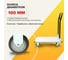 Платформенная тележка СТЕЛЛА-ТЕХНИК со складной ручкой, 200 кг FW-200M 4