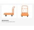Тележка платформенная 600х900 D125мм Gigant ТП-002 3