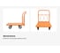 Тележка платформенная 700х1000 D160мм Gigant ТП-008 3