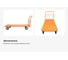 Тележка платформенная 800х1800 D200мм Gigant ТП-010 3