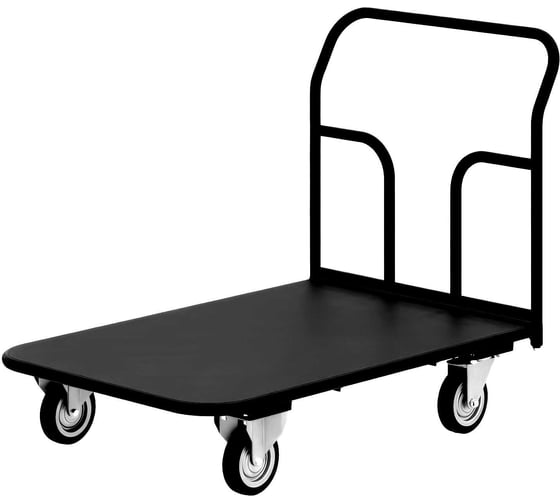 Тележка платформенная с резиновым покрытием 600х1000 D160мм Gigant ТПР-002 1
