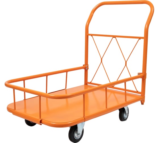 Тележка платформенная с бортиком 600x900 D125мм Gigant ТПБ-002