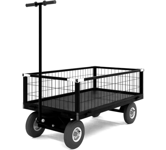 Тележка платформенная с поворотной осью, усиленная 600x900x300 Gigant ТППО-001 1