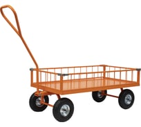 Тележка платформенная с поворотной осью, усиленная 700x1200x300 Gigant ТППО-003